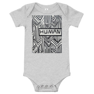 Human Baby short sleeve one piece