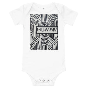 Human Baby short sleeve one piece